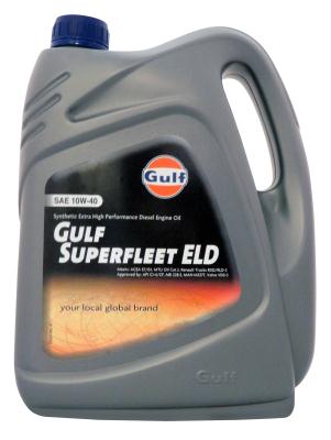 Моторное масло GULF Superfleet ELD SAE 10w40, 4л